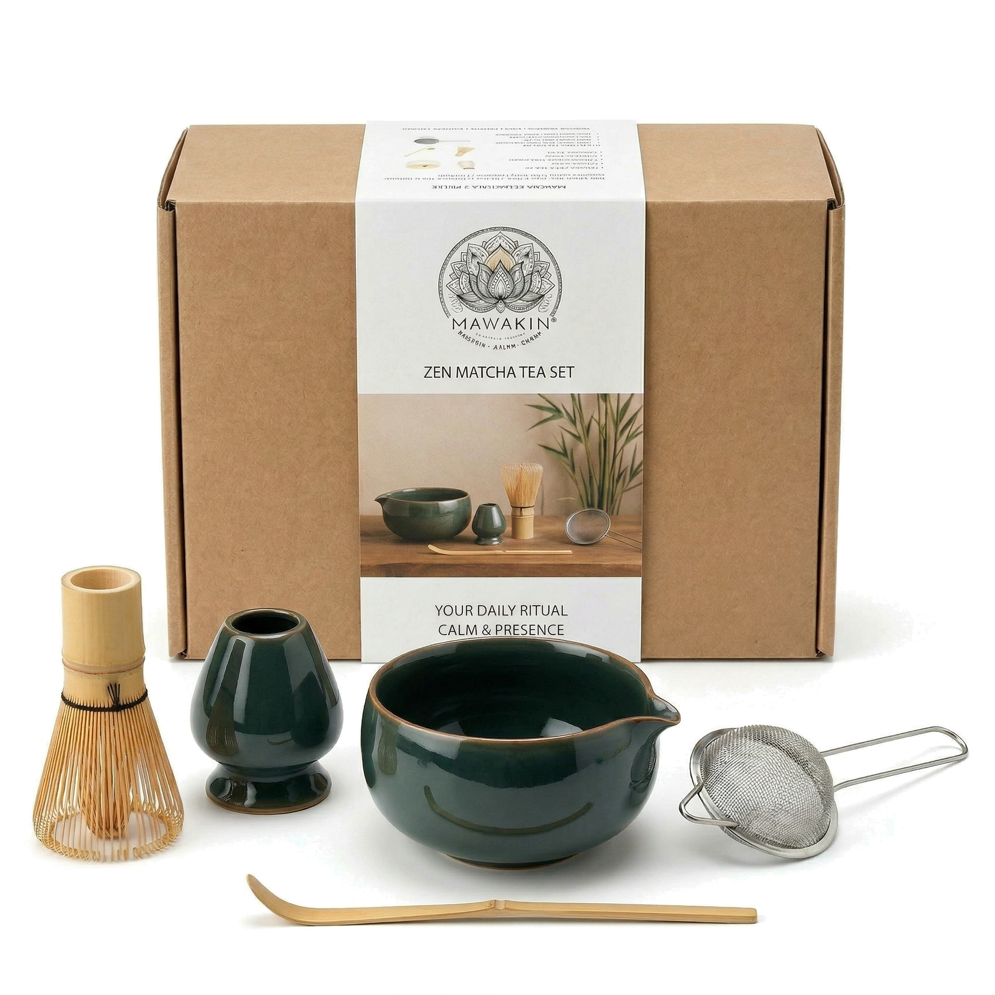 MAWAKIN Green matcha kit
